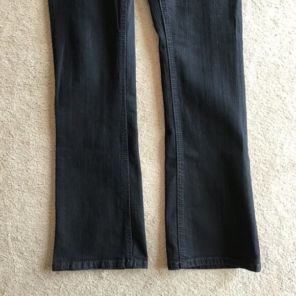 SASSON BLACK DENIM JEANS SIZE 6 OOH LA LA - Picture 6 of 8